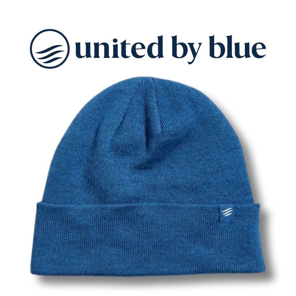 United By Blue Recycled Polyester Beanie • OSFM • NWOT